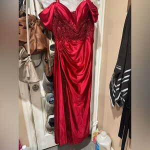 Red/Burgundy dress